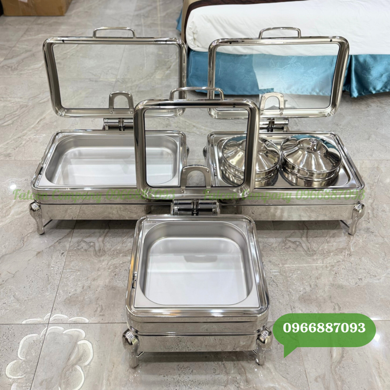 Một số mẫu nồi hâm buffet điện hiện có tại Falcon