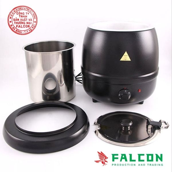 Nồi hâm soup có thể tách rời, tiện lợi cho vệ sinh sản phẩm sau khi sử dụng