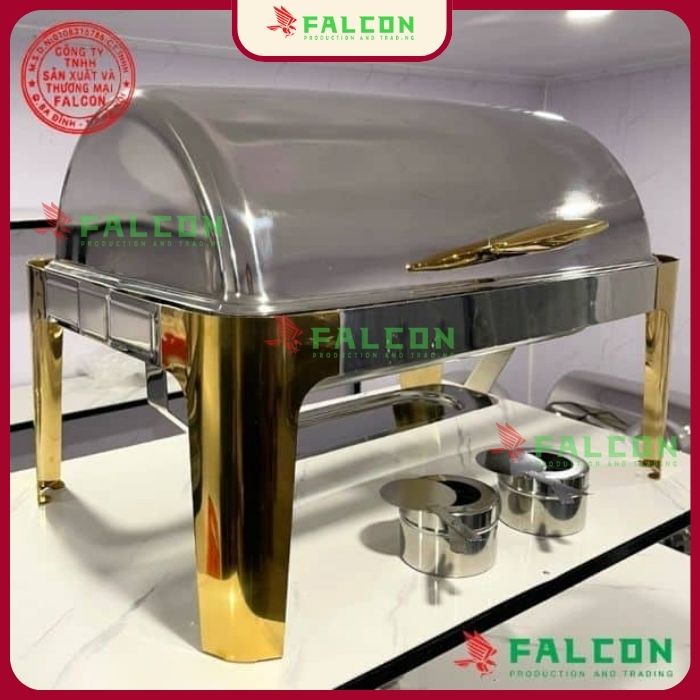 Nồi hâm buffet chữ nhật phân khúc 1- 3 sao