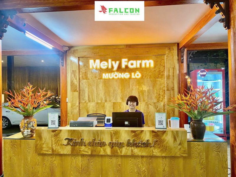 Dự án cung cấp thiết bị khách sạn Mely Farm Mường Lò